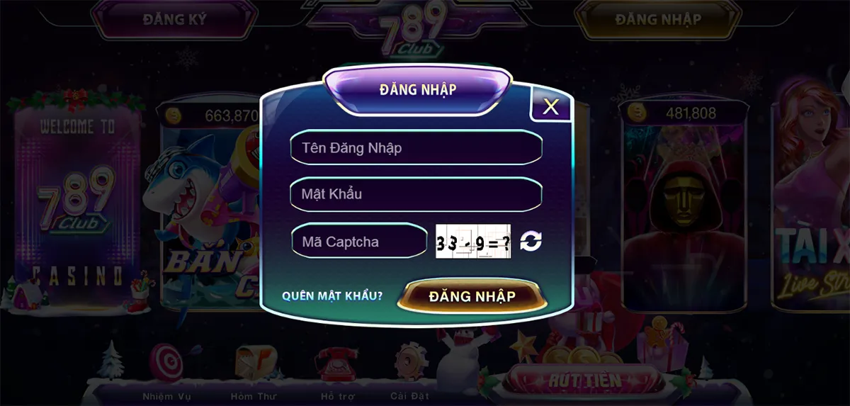 Hướng dẫn cách đăng nhập vào 789 Club