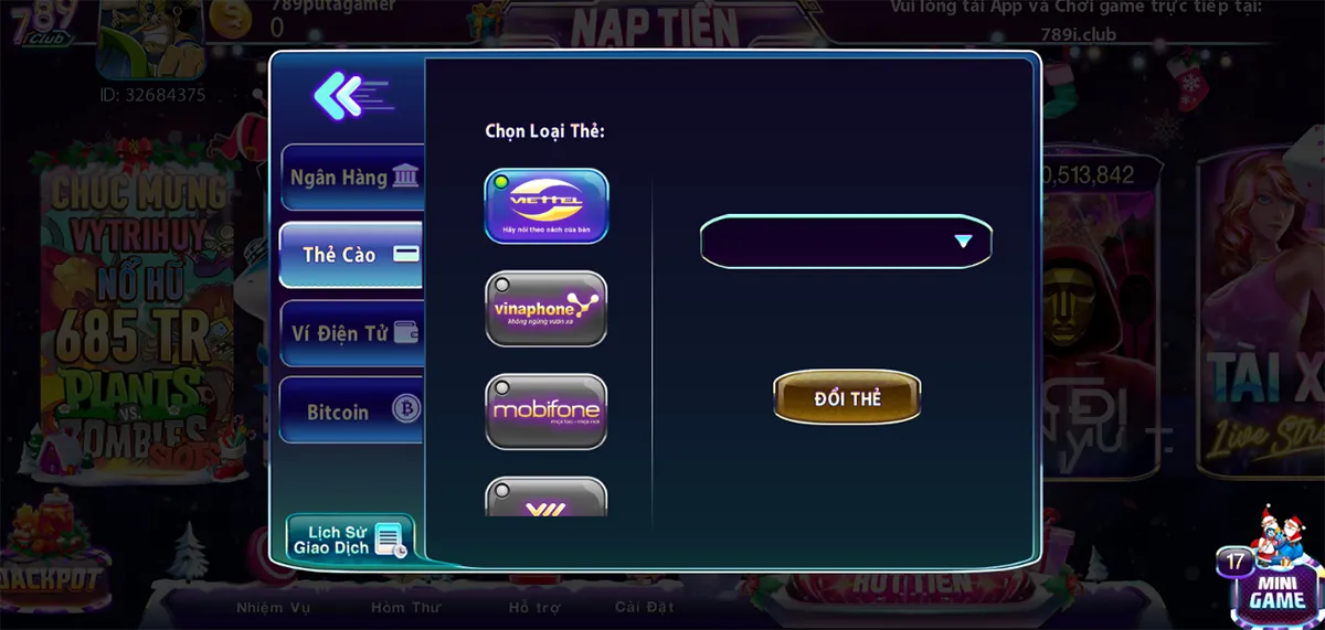 Quy trình rút tiền 789club dành cho tân thủ